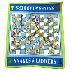 Kígyók és létrák társasjáték - Vidd magaddal a szórakozást – összecsukható és hordozható (BBLPJ) - Image 4