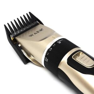 Pehelykönnyű, profi akkus hajnyírógép – 4 különböző fej, extra tisztítófolyadék (BBV) - Image 3