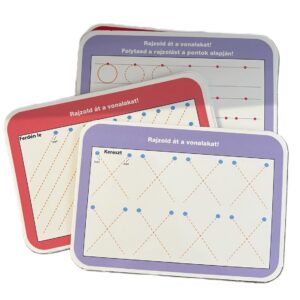 Vonalvezetési gyakorlatok -írj rá és töröld le-fejlesztő kártyák (BBJ) - Image 5