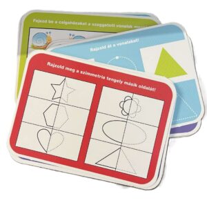 Vonalvezetési gyakorlatok -írj rá és töröld le-fejlesztő kártyák (BBJ) - Image 4