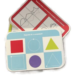 Vonalvezetési gyakorlatok -írj rá és töröld le-fejlesztő kártyák (BBJ) - Image 3