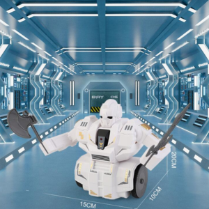 Távirányítós 360°-ban forgó akkumlátoros harci robot (BBJ) - Image 5