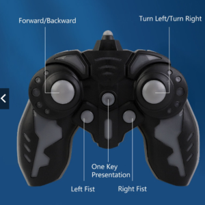 Távirányítós 360°-ban forgó akkumlátoros harci robot (BBJ) - Image 8