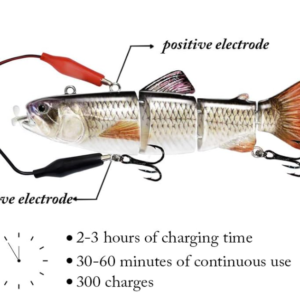 Elektromos csalihal 9cm-es élethűen utánozza az élő csalihal mozgását (BBJH) - Image 5