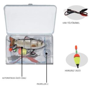 Elektromos csalihal 9cm-es élethűen utánozza az élő csalihal mozgását (BBJH) - Image 6
