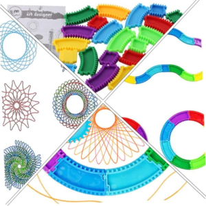 Spiral desinger nyomvonal rajzolós játék a kézügyesség fejlesztéséhez (BBJ) - Image 9