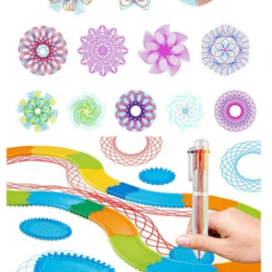 Spiral desinger nyomvonal rajzolós játék a kézügyesség fejlesztéséhez (BBJ) - Image 5