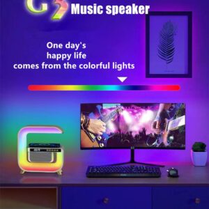 XM-G3 3 az 1 ben bluetooth hangszóró- RGB hangulatvilágítás és Qi - telefontöltő állomás egyben (BBV) - Image 5