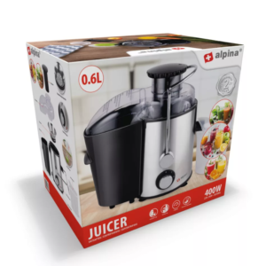 Alpina rozsdamentes acél, gyümölcs- és zöldségpréselő 400w (BBED) (KF) - Image 12