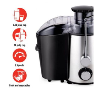 Alpina rozsdamentes acél, gyümölcs- és zöldségpréselő 400w (BBED) (KF) - Image 9