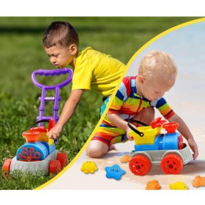 Buborék vonat - zenélő buburékfújó vonat gyerekeknek homokozó készlettel (BBMJ) - Image 3