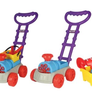 Buborék vonat - zenélő buburékfújó vonat gyerekeknek homokozó készlettel (BBMJ) - Image 10