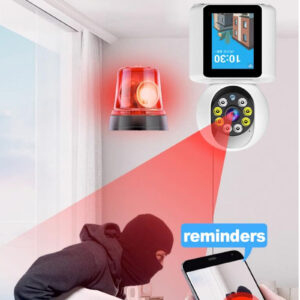 Intelligens vezeték nélküli Wifi HD kamera beépített kijelzővel (BBV) - Image 3