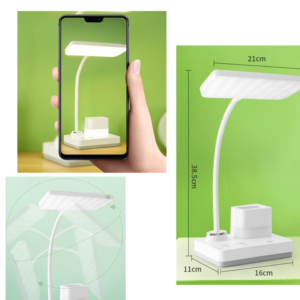 40 LED-es olvasólámpa, tolltartóval és telefontartóval - 3 világítási móddal (BBV) - Image 14