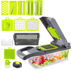 14 funkciós multifunkciós aprító, szeletelő- minden vágási, szeletelési és aprítási igényt kielégít 8 cserélhető pengével (BBV) - Image 5