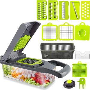 14 funkciós multifunkciós aprító, szeletelő- minden vágási, szeletelési és aprítási igényt kielégít 8 cserélhető pengével (BBV) - Image 7