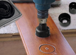 16 részes lyukfűrész készlet műanyag bőröndben – fához, fémhez, műanyaghoz – 19-127mm (BBL) - Image 5