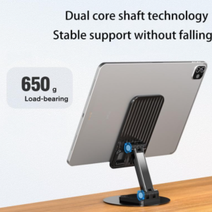 Asztali többfunkciós 360 fokban forgatható fém tablet vagy telefontartó (BBV) - Image 9
