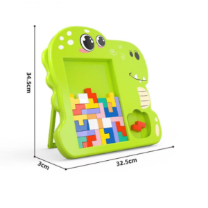 3D krokodilos puzzle gyerekeknek - figyelem és koncentráció fejlesztő oktató játék (BBLPJ) - Image 4