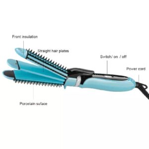 3in1 professzionális hajformázó - fésül, kreppel és egyenesít - szalonszépségű haj akár minden nap! (BBV) - Image 4