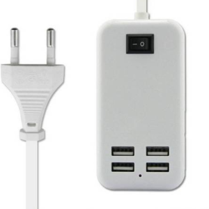 Asztali USB 4 portos iPhone telefontöltő HUB - 15W 2A - Image 9