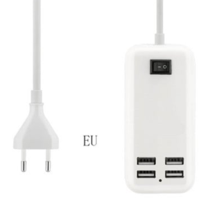 Asztali USB 4 portos iPhone telefontöltő HUB - 15W 2A - Image 8