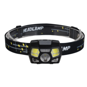 COB LED 2×40 lumenes mozgásérzékelővel és vörös fényjelzéssel ellátott fejlámpa (BBV) - Image 10