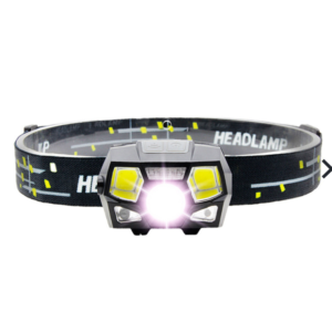 COB LED 2×40 lumenes mozgásérzékelővel és vörös fényjelzéssel ellátott fejlámpa (BBV) - Image 14