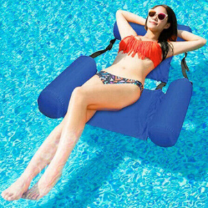 Felfújható kényelmes vízi lebegő pihenő fotel kartámasszal (BBV) - Image 3