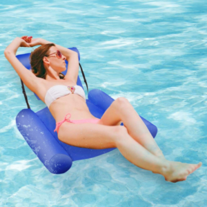 Felfújható kényelmes vízi lebegő pihenő fotel kartámasszal (BBV) - Image 5