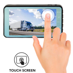 Full HD szélvédőre helyezhető 170°-os látőszögű autós tolatókamera 1080p (BBV) - Image 3