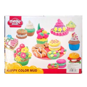 Gyurma gofri készítő játék - színes gyurmákkal és formákkal kiegészítő készlet (BBLPJ) - Image 8