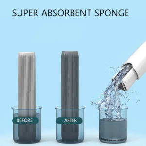 Hordozható összecsukható öncsavaró mini mop ablak és felülettisztító (BBM) - Image 8