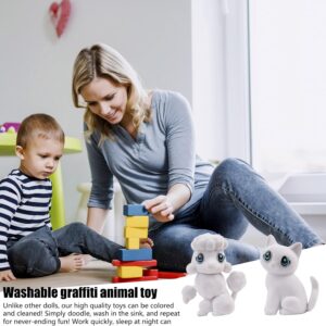 Kreatív színezhető firka plüss többszőr színezhető kisállatok - mosd meg és színezd újra! (BBMJ) - Image 5