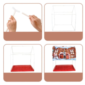 Mézeskalács házikó játszósátor gyerekeknek (BBJ) - Image 7