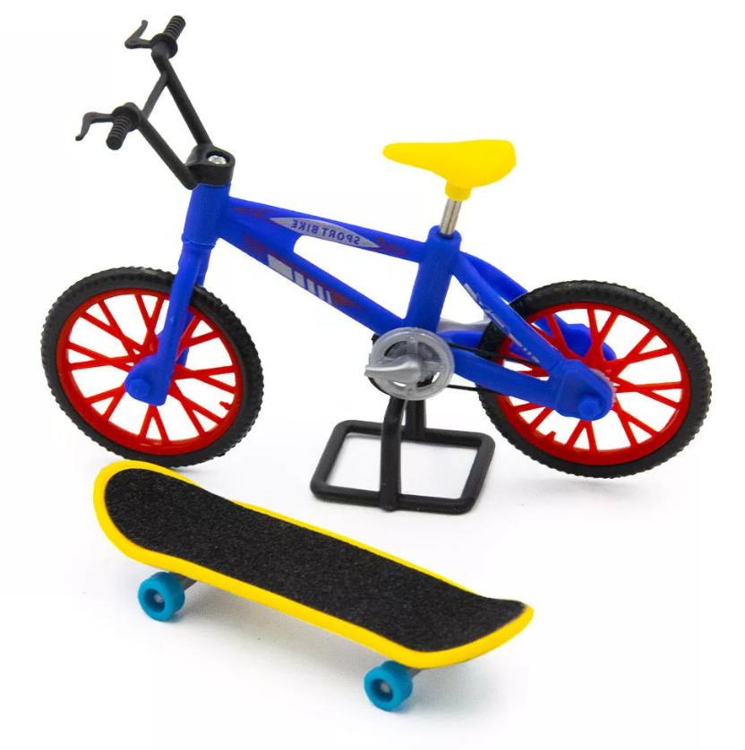 Mini finger Ujjgördeszka és bmx készlet 3