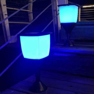 Napelemes RGB LED kerti lámpa 3 az 1-ben - Leszúrható vagy felszerelhető, beépített alkonykapcsolóval (BBV) - Image 4