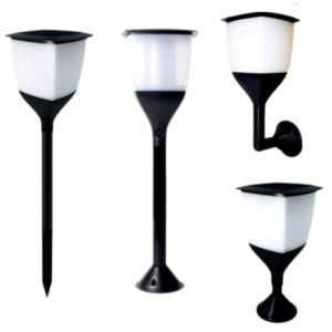 Napelemes RGB LED kerti lámpa 3 az 1-ben - Leszúrható vagy felszerelhető, beépített alkonykapcsolóval (BBV) - Image 11