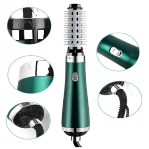 Negatív ionos 3 az 1-ben forró levegős hajszárító és hajegyenesítő fésű professzionális kefés hajszárító (BBV) - Image 5