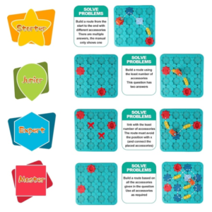 Logikai autós puzzle 118 kaland labirintuspálya játék gyerekeknek (BBLPJ) - Image 6