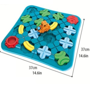 Logikai autós puzzle 118 kaland labirintuspálya játék gyerekeknek (BBLPJ) - Image 10