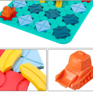 Logikai autós puzzle 118 kaland labirintuspálya játék gyerekeknek (BBLPJ) - Image 13