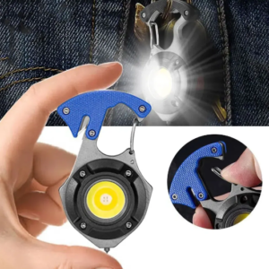 Strapabíró többfunkciós kemping zseblámpa, ABS/alumínium, sos led, 800 lumen (BBV) - Image 8