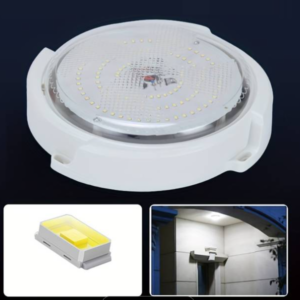 THO napelemes kör alakú vízálló kültéri veranda mennyezeti lámpa SCL-100W (BBD) (BBJH) - Image 14