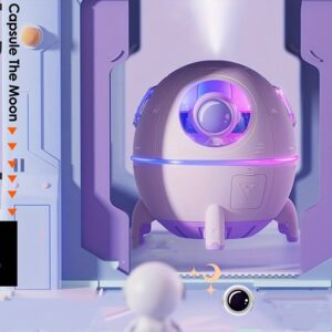 Űrhajós aromadiffúzor és párásító LED fénnyel a tiszta és hidratált levegőért (BBD) - Image 8