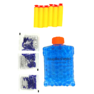 Vízzselé golyó soft gun játék pisztoly puha szivacs lövedékkel felszerelve (BBJ) (SB) - Image 4