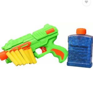 Vízzselé golyó soft gun játék pisztoly puha szivacs lövedékkel felszerelve (BBJ) (SB) - Image 7