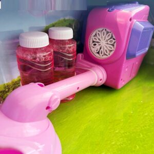 Varázslatos buborék fújó játék szegélynyíró, sövénynyíró - rózsaszín (BBMJ) - Image 3