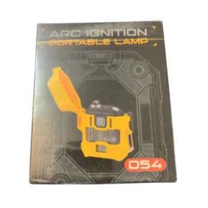 D54 elektromos, víz- és szélálló öngyújtó, zseblámpa funkcióval, díszdobozban (BBV) - Image 13