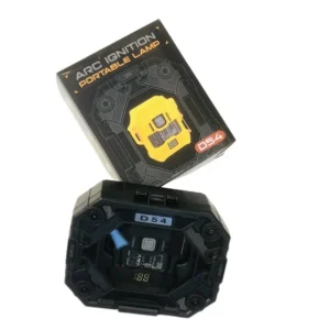 D54 elektromos, víz- és szélálló öngyújtó, zseblámpa funkcióval, díszdobozban (BBV) - Image 11